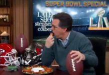 Video: Stephen Colbert blasted for ‘disgusting’ Super Bowl commercial Video: Stephen Colbert blasted for ‘disgusting’ Super Bowl commercial