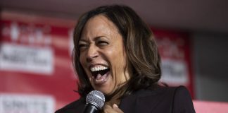 Kamala Harris Laughing at Border Crisis Question Fuels Republican Outrage (Video) Kamala Harris Laughing at Border Crisis Question Fuels Republican Outrage (Video)