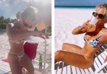 Madison LeCroy Puts It All on Display in a Tiny, Floral-Print Bikini (Picture) Madison LeCroy Puts It All on Display in a Tiny, Floral-Print Bikini (Picture)