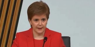 Nicola Sturgeon chokes back tears as she rejects ‘absurd’ claims she was out to destroy Alex Salmond (Video) Nicola Sturgeon chokes back tears as she rejects 'absurd' claims she was out to destroy Alex Salmond (Video)