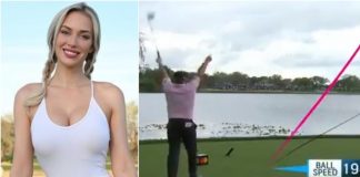 Paige Spiranac stunned as DeChambeau wows field with MONSTER tee shot (Watch) Paige Spiranac stunned as DeChambeau wows field with MONSTER tee shot (Watch)