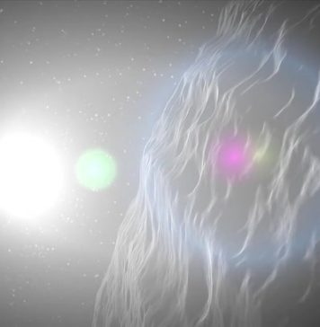 Antarctica superheated gas