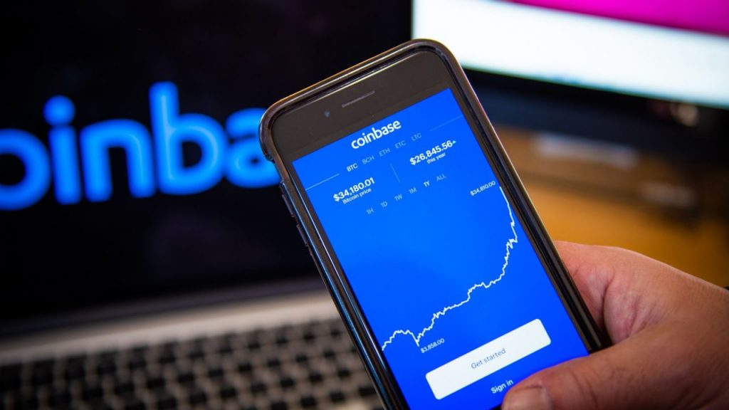 price of coinbase today